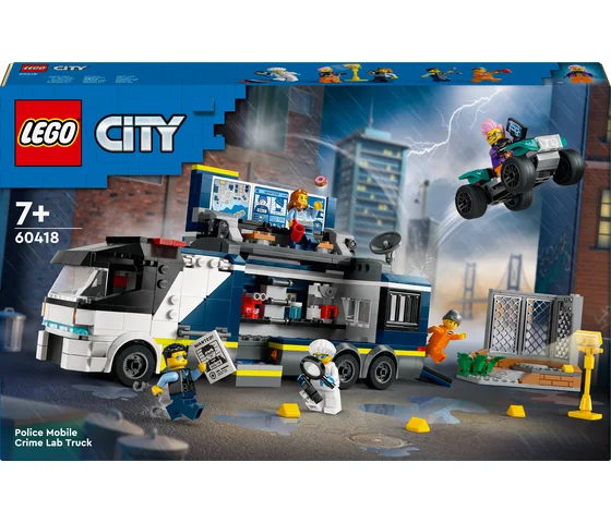 LEGO City - Politielaboratorium in truck - 60418