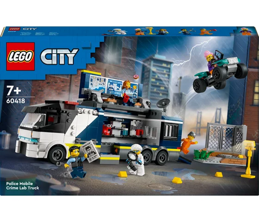 LEGO City - Politielaboratorium in truck - 60418