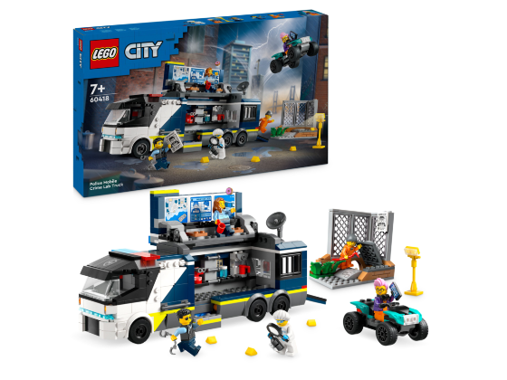 LEGO City - Politielaboratorium in truck - 60418