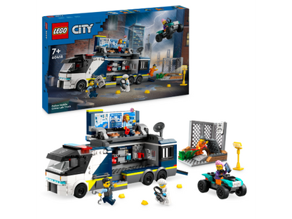 LEGO City - Politielaboratorium in truck - 60418
