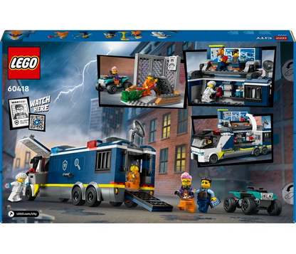 LEGO City - Politielaboratorium in truck - 60418