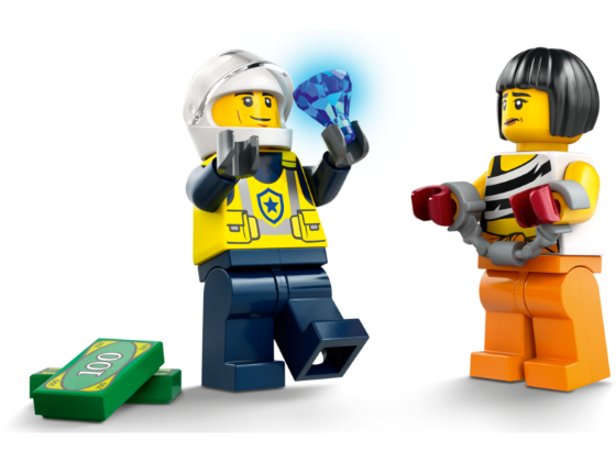 LEGO City - Politiewagen en snelle autoachtervolging - 60415