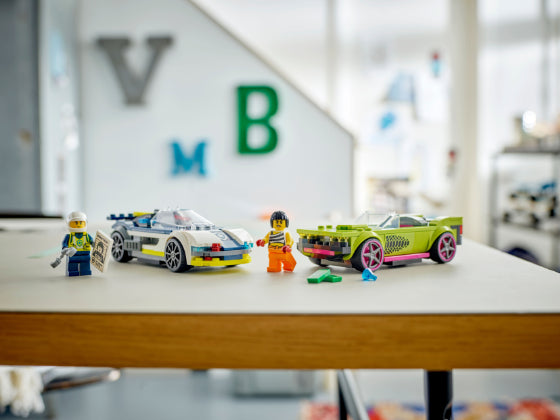 LEGO City - Politiewagen en snelle autoachtervolging - 60415
