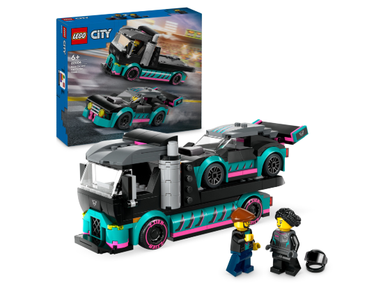 LEGO City - Raceauto en transporttruck - 60406