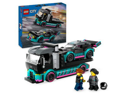 LEGO City - Raceauto en transporttruck - 60406