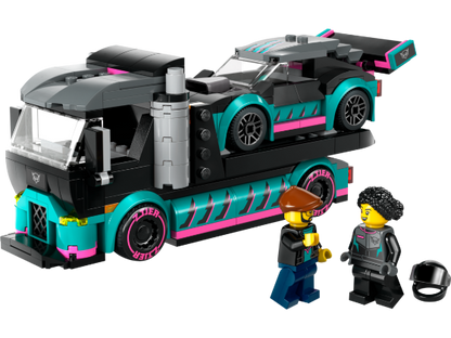 LEGO City - Raceauto en transporttruck - 60406