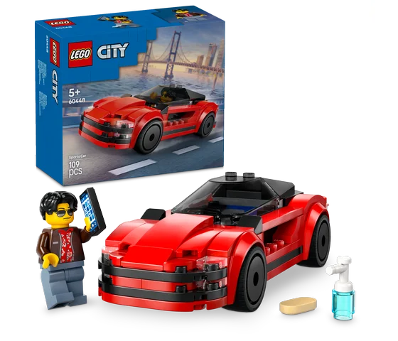 LEGO City - Rode sportwagen - 60448