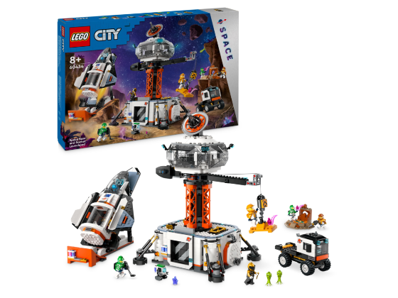 LEGO City - Ruimtebasis en raketlanceringsplatform - 60434