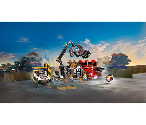 LEGO City - Schroothoop met auto's - 60472