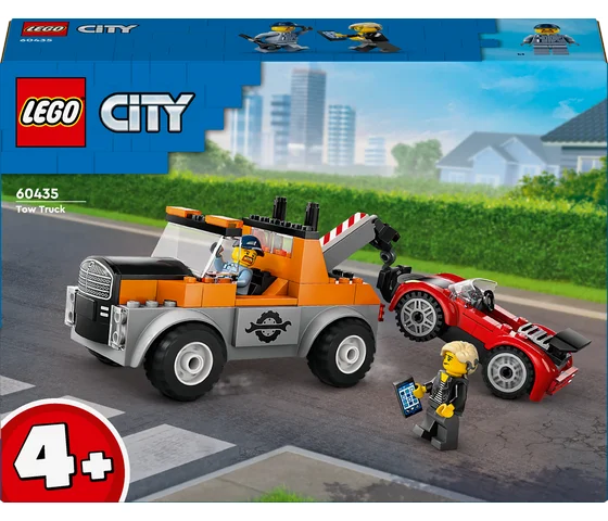LEGO City - Sleepwagen en sportautoreparatie - 60435