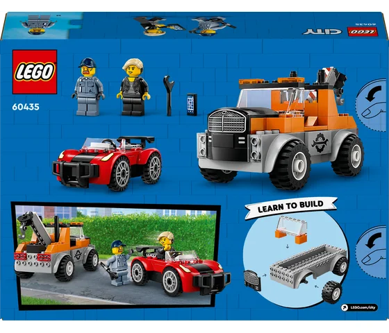 LEGO City - Sleepwagen en sportautoreparatie - 60435