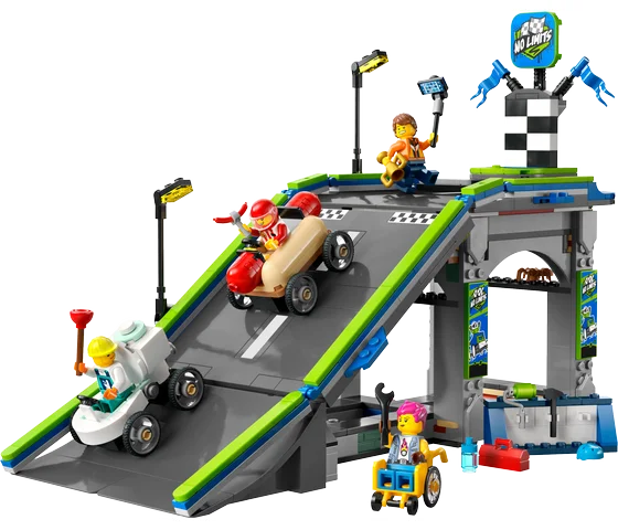 LEGO City - Snelle schans voor raceauto's - 60460