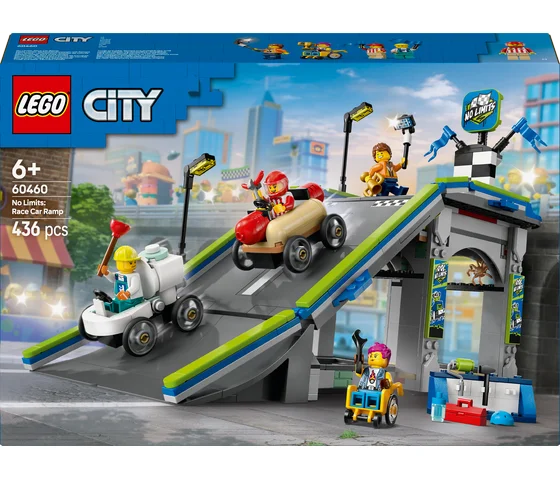 LEGO City - Snelle schans voor raceauto's - 60460