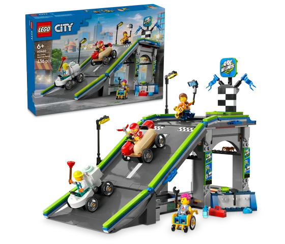 LEGO City - Snelle schans voor raceauto's - 60460
