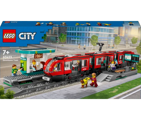 LEGO City - Stadstram en station - 60423