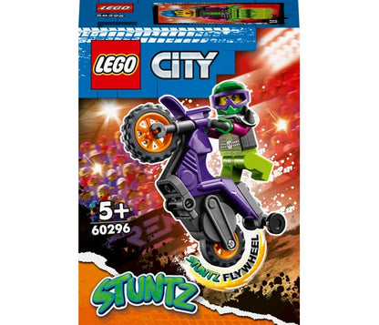 LEGO City - Wheelie stuntmotor - 60296