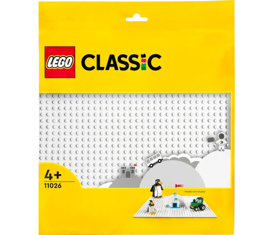 LEGO Classic - Witte bouwplaat - 11026