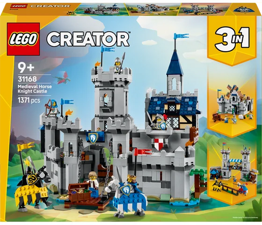 LEGO Creator – Mittelalterliche Burg mit Rittern zu Pferd – 31168