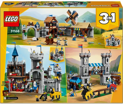 LEGO Creator - Middeleeuws kasteel met ridders te paard - 31168
