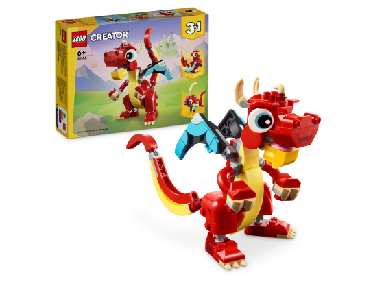 LEGO Creator - Rode draak - 31145