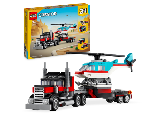 LEGO Creator - Truck met helikopter - 31146