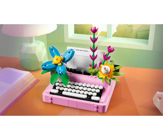 LEGO Creator - Typemachine met bloemen - 31169