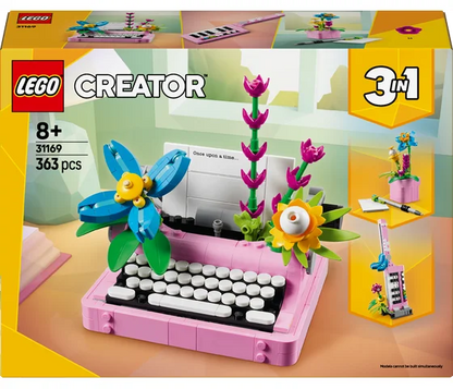 LEGO Creator - Typemachine met bloemen - 31169