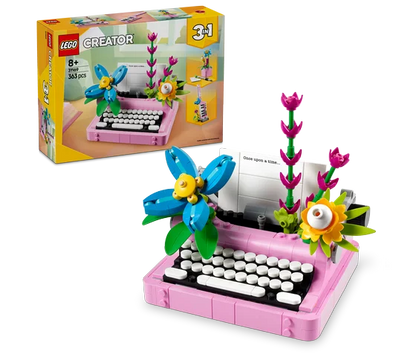 LEGO Creator - Typemachine met bloemen - 31169