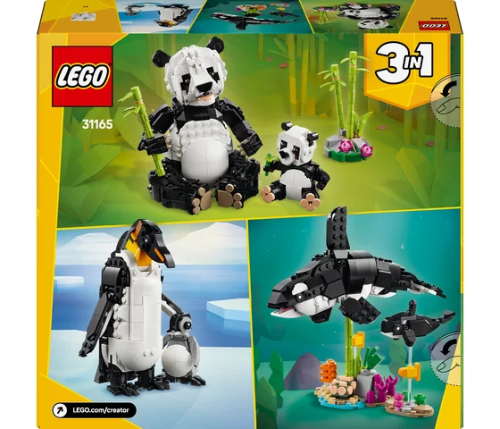 LEGO Creator - Wilde dieren: pandafamilie - 31165