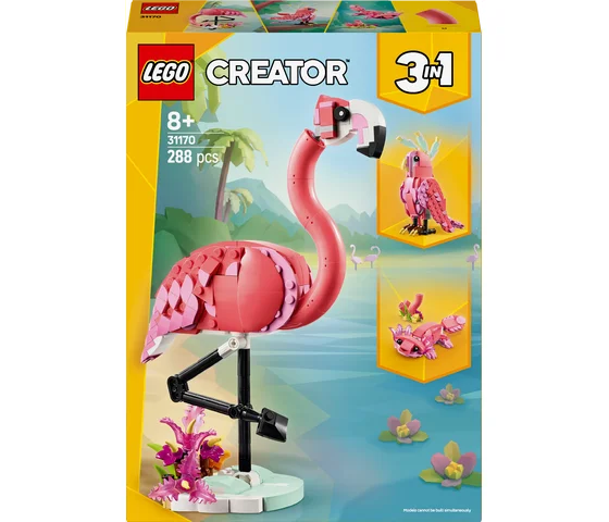 LEGO Creator - Wilde dieren: roze flamingo - 31170