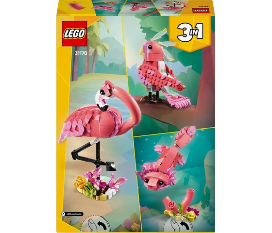LEGO Creator - Wilde dieren: roze flamingo - 31170