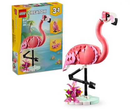LEGO Creator - Wilde dieren: roze flamingo - 31170