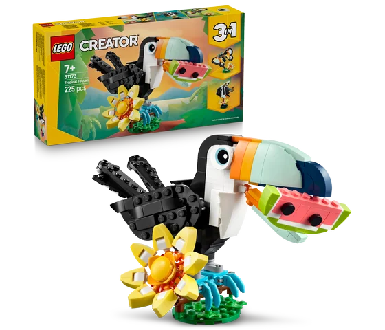 LEGO Creator - Wilde dieren: tropische toekan - 31173