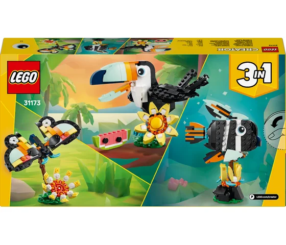 LEGO Creator - Wilde dieren: tropische toekan - 31173