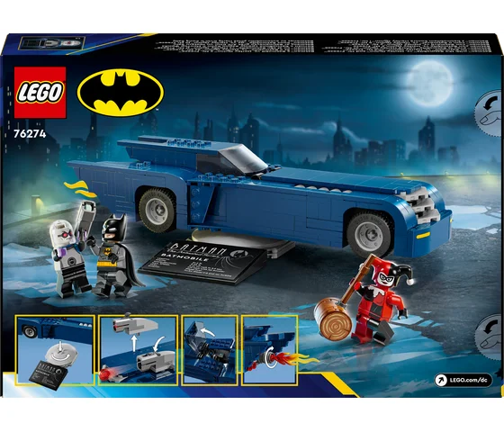 LEGO DC Comics - Batman™ met de Batmobile™ vs. Harley Quinn™ en Mr. Freeze™ - 76274