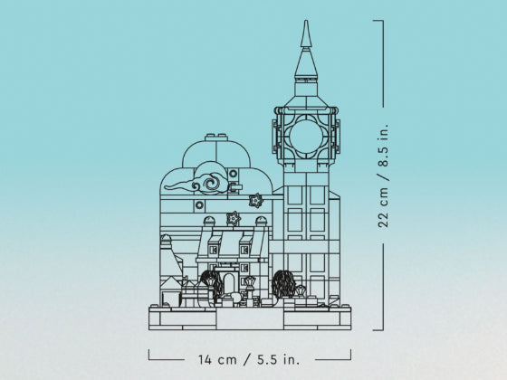 LEGO Disney - Peter Pan en Wendy vliegen over Londen - 43232