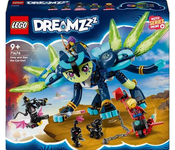LEGO DREAMZzz - Zoey en Zian de Kattenuil - 71476