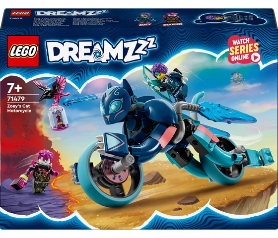 LEGO DREAMZzz - Zoey's kattenmotor - 71479