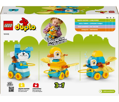 LEGO DUPLO - 3-in-1 dieren op wielen - 10448