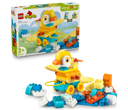 LEGO DUPLO - 3-in-1 dieren op wielen - 10448