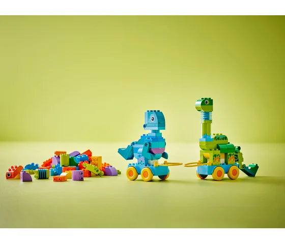 LEGO DUPLO - 3-in-1 dinosaurussen op wielen - 10451
