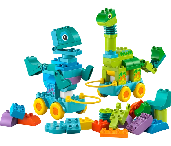 LEGO DUPLO - 3-in-1 dinosaurussen op wielen - 10451
