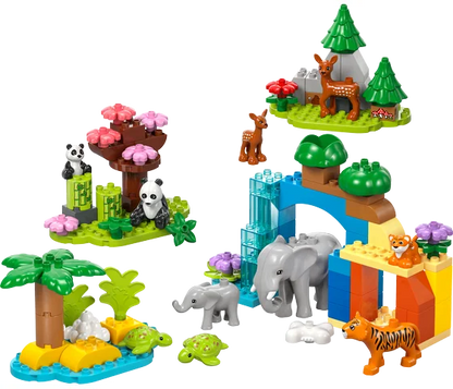 LEGO DUPLO - 3-in-1 families van wilde dieren - 10446