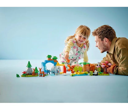 LEGO DUPLO - 3-in-1 families van wilde dieren - 10446