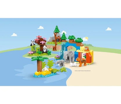 LEGO DUPLO - 3-in-1 families van wilde dieren - 10446