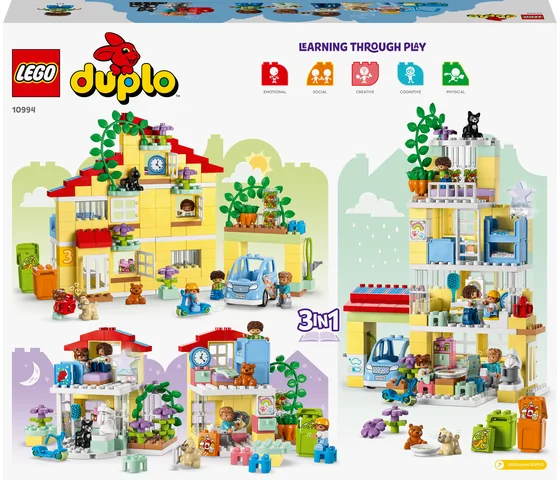 LEGO DUPLO - 3in1 Familiehuis - 10994