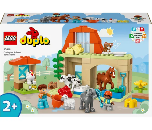 LEGO DUPLO - Dieren verzorgen op de boerderij - 10416