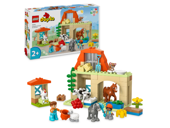 LEGO DUPLO - Dieren verzorgen op de boerderij - 10416