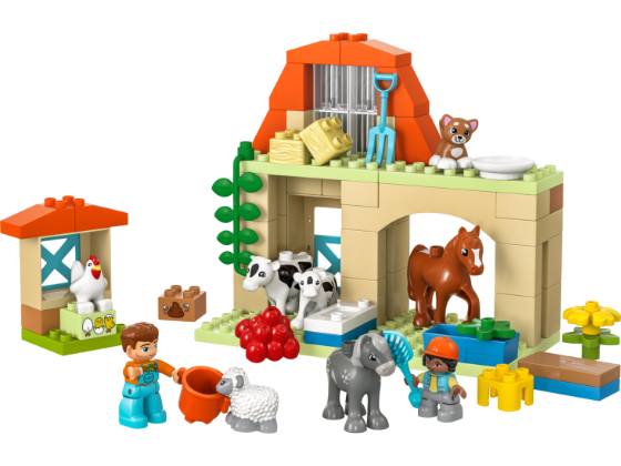 LEGO DUPLO - Dieren verzorgen op de boerderij - 10416