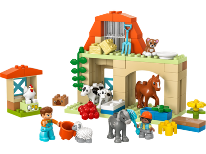 LEGO DUPLO - Dieren verzorgen op de boerderij - 10416